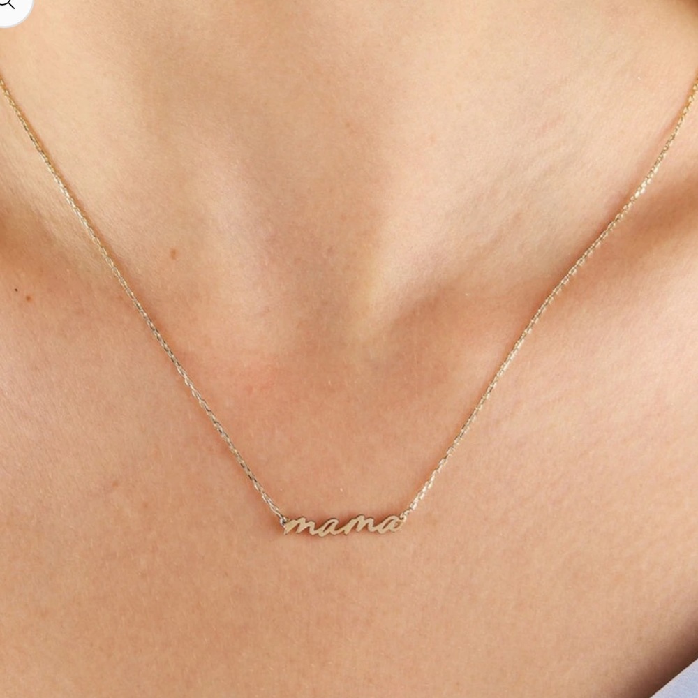 Minimalist Mama Necklace